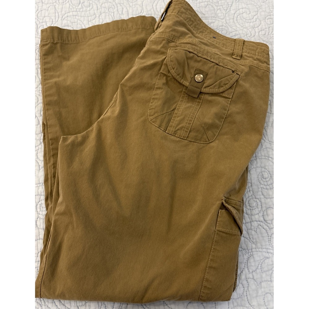 Kuhl‎ Splash Roll Up Pants Size Regular 12 Patina Dye Olive Green
